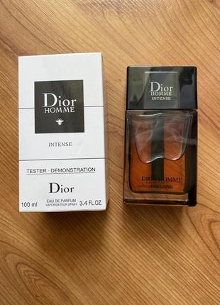 Мужские духи dior homme intense (тестер) 100 ml,