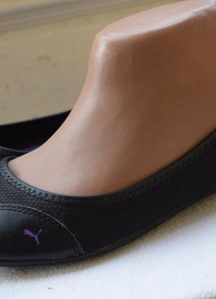 Балетки туфлі човника мокасини пума puma р. 41 26,5 см1 фото