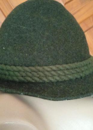 Шляпа баварская,альпийский винтаж.