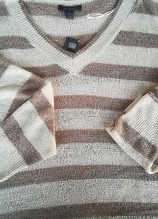 Женский летний пуловер-накидка прозрачный свободный, оверсайз.6 фото