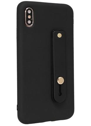 Arm holder silicone case — xiaomi redmi 7 — black