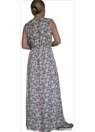 Натуральное трикотажное коттоновое платье esmara2 фото