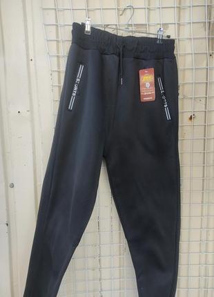 Спортивні штани на флісі штаны спортивные