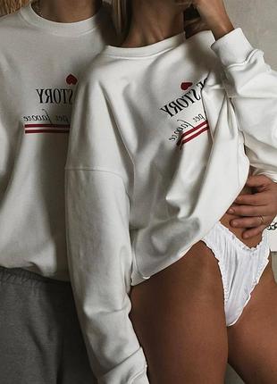 Парні світшоти преміум якості 🥰 не кошлатиться, свитшот