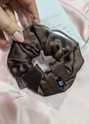 Шелковые резинки для волос millbery silk 100%.