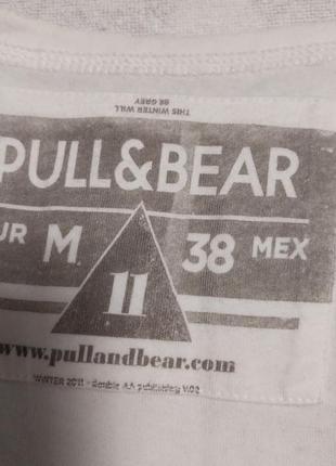 Качественная стильная брендовая футболка pull &amp; bear4 фото