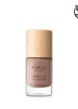 Лак для нігтів green me nail lacquer kiko milano