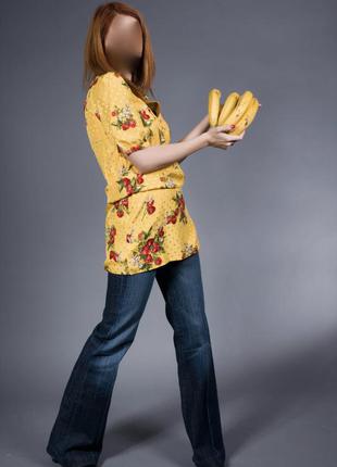 Шелковая блуза на подкладке1 фото