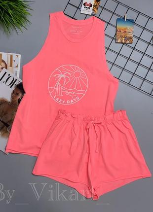 Жіноча піжама домашній костюм