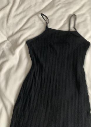 Базовое черное платье в рубрик shein l2 фото
