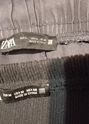 Фірмові штани zara l (турція) і светер zara м (китай)7 фото