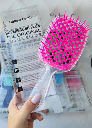 Розчіска для волосся superbrush plus hollow comb