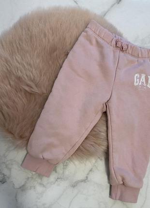 Классные штаны baby gap, розовые штаны, джаггеры, спортивные штаны1 фото