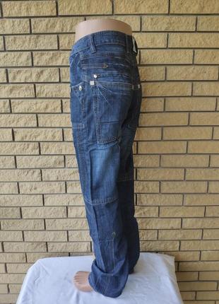 Джинсы мужские коттоновые с накладными карманами "карго" vigoocc, турция(дм 1142-1)7 фото