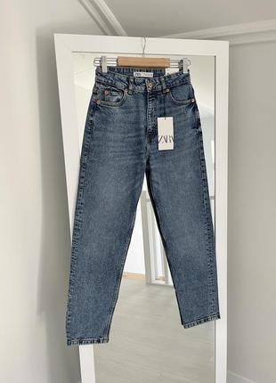 Джинси z1975 straight high waist zara