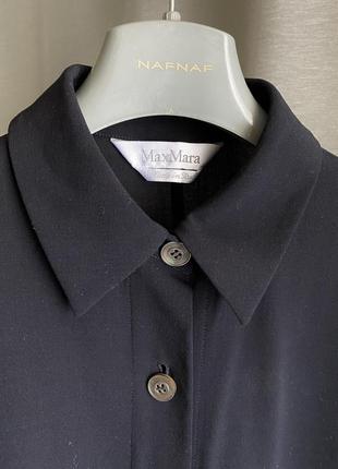 Max mara 🖤 шерстяна сорочка жакет рубашка пиджак9 фото