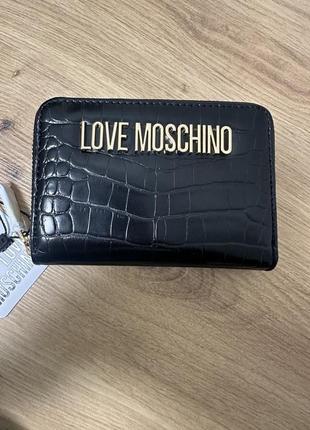 Новий оригінальний гаманець love mosshino2 фото