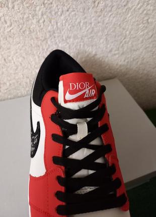 Кросовки мужские всесезонные кожанные nike dior9 фото