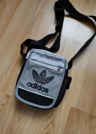 Сумка мессенджер adidas originals винтажная сумка через плечо adidas8 фото