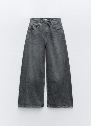 Супер широкие джинсы zara9 фото