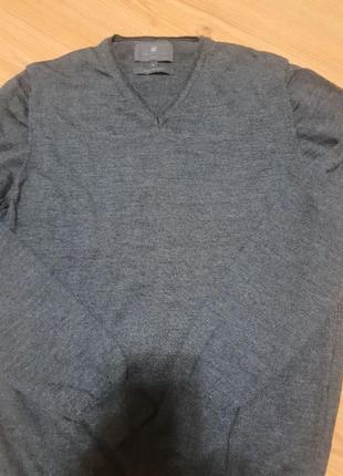 Джемпер мужской m&s merino silk.
