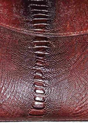 Женский клатч amado из натуральной кожи змеи10 фото