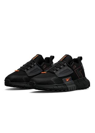 Чоловічі кросівки reebok zig kinetica edge black orange