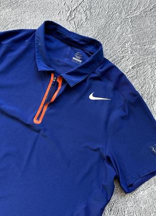 Оригінальне polo nike rodger federer blue5 фото