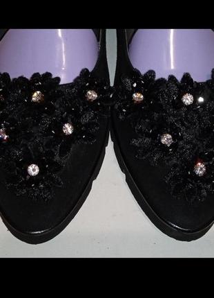 Фірмові повністю шкіряні гламурні туфлі peter kaiser.6 фото