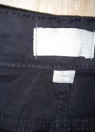 Чорні штани штани джинси4 фото