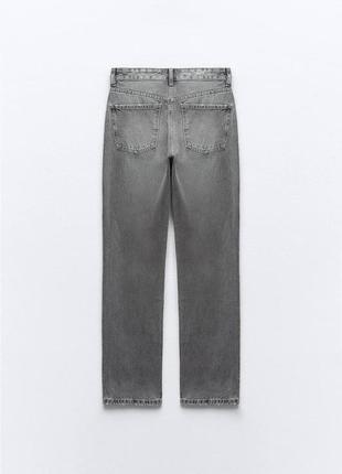 Джинси zara straight fit5 фото