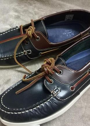 Туфли-мокасины весной-осень муж.43р. clarks индии7 фото