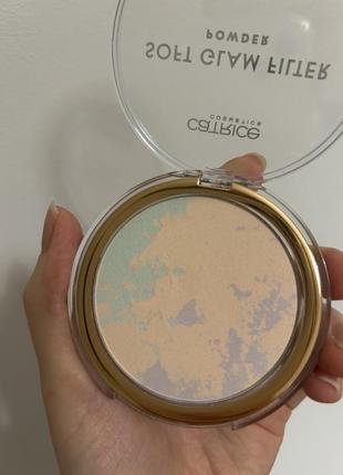 Catrice soft glam filter powder4 фото