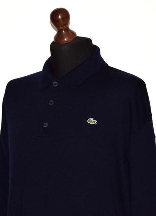 Оригинальный джемпер свитер lacoste jumper collared sweater