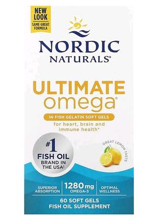 Ultimate omega, омега-3 кислоти, з лимонним смаком,2 фото