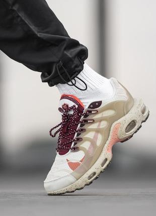 Чоловічі кросівки nike air max tn terrascape beige coral