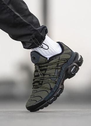 Мужские кроссовки nike air max tn khaki black