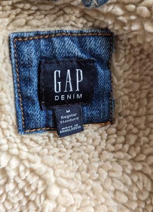 Джинсрвая куртка gap на 8-9 лет на мальчика5 фото