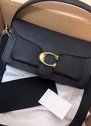 Сумка в стиле в coach tabby 26 shoulder black