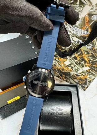 Часы наручные мужские синие черные8 фото