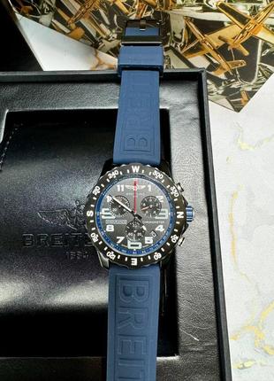 Часы наручные мужские синие черные6 фото