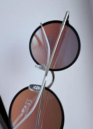 Сонцезахисні круглі окуляри gian marco venturi дзеркальні4 фото