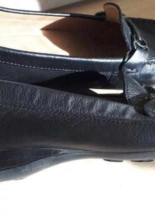 Туфли мокасины geox натуральная кожа8 фото