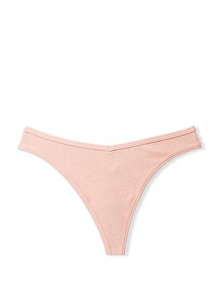 Стринги из хлопка. pink. victoria’s secret. оригинал 🇺🇸
