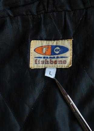 Вінтажна вельветова куртка fishbone y2k vintage velvet jacket 90-s8 фото