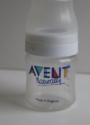Бутылочка для смеси avent 125 мл и соска canpol bebies нова
