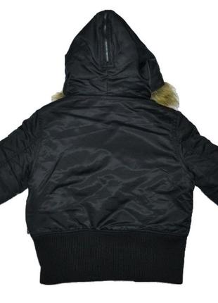 Детская двусторонняя демисезонная куртка для девочки quadrifoglio3 фото