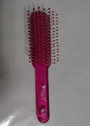 Профессиональная расческа, массажная щетка для волос salon1 фото