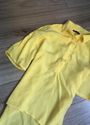 Massimmo ditty жёлтая блуза2 фото