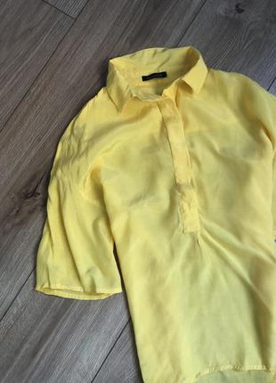 Massimmo ditty жёлтая блуза3 фото